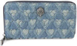 Kurt Geiger Portofel Kensington Zip Around W 5022985669 85-blue/drk c (5022985669 85-blue/drk c)