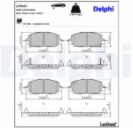 DELPHI set placute frana, frana disc DELPHI LP4057 (LP4057)