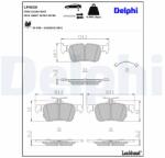DELPHI set placute frana, frana disc DELPHI LP4026 (LP4026)