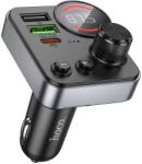 hoco. autós transmitter FM bluetooth 2 x USB A + Type C PD QC3.0 48W E86 fekete