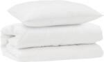 vidaXL Takaró szett párnával 2 pcs Fehér Mikroszálas 3376763 (3376763)