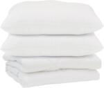 vidaXL Paplan párnával 3 pcs Fehér Mikroszálas 3377431 (3377431)