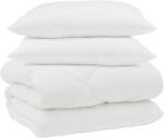 vidaXL Téli takaró párnával 3 pcs Fehér Mikroszál 3377746 (3377746)