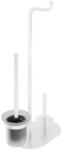 Deante WC papír tartó, Deante Silia wc papír tartó állvány, 3 funkciós, fehér ADI_A732 - mozaikkeramia