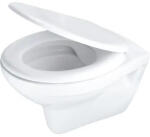 Deante WC, Deante Boro WC csésze perem nélküli, ülőkével, fehér CMOD6SPW - mozaikkeramia