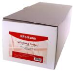 FORTUNA Filing spirală plastic FORTUNA 14mm 81-100 coli negru 100/drum (09.0052401)