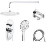 SAT Zuhanyrendszer SAT Fusion vakolat alatti résszel együtt króm SATBSFU215TCHSET (SATBSFU215TCHSET)