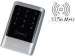  Önálló RFID kártya- és jelszóolvasó hozzáférés-vezérlőhöz 13, 56 MHz, DC12V, Wiegand 26, robusztus, akár 1000 felhasználó befogadására alkalmas SecureEntry-AC900HF