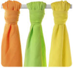 Kikko Pelenkák bambuszból Colours 70x70 (3 db) - lime, citrom, narancs