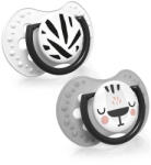 LOVI Szilikon cumi dinamikus Salt&Pepper 6-18h 2 db - vital24