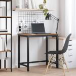 vidaXL asztal Öreg fa 100 x 50 x 76, 5 cm Műszaki fa és acél (873772)