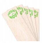 HobbyWood Modellező balsa 1mm közepes-kemény 50cm