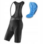 Rockbros Kerékpáros rövidnadrág kantárral, betéttel L-es méret fekete (7319476961283)