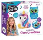 CRA-Z-ART Shimmer’n Sparkle: 3D-s DIY figurák kristállyal (65667) - ejatekok