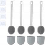  Wc kefe szilikon lapos fali szürke 4 db (X001R5VM1V)