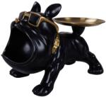 Art Galéria Snack Bulldog - szobor, tál