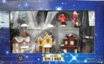 Zd trading Karácsonyi falu Magic Village világítással 10 részes (2555938)