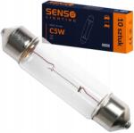 Senso Izzó Senso C5W 12V 5W 41mm SV8.5 E4 Jóváhagyású Cső