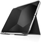 STM STM-222-383KX-01 táblagép tok 27, 7 cm (10.9") Oldalra nyíló Fekete, Átlátszó (STM-222-383KX-01)