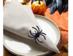 Fiestas Guirca Szalvétatartó Pók fém Halloween (GU24494)