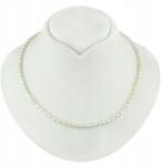 Apearl Ezüst Nyaklánc Valódi Fehér Gyöngyökből