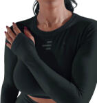 R-EVENGE Női hosszú ujjú sportfelső minden edzőtermi és szabadtéri tevékenységhez L/XL fekete