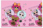 MGA Entertainment LOL Surprise Glitterati Party műanyag asztalterítő 120x180 cm Nr1
