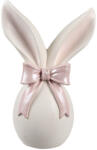 Clayre & Eef Decoratiune Paste polirasina roz alba 12x8x18 cm (6PR5179)