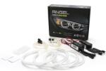  Kit angel eyes CCFL pentru BMW E46 Seria 3 cu far ZKW fara lupa si fara xenon () (AVR-CCFLE46-0)