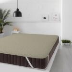 Ralex Pucioasa Protecție pat matlasată ultrasonic imperial impermeabilă pentru saltea de 140x200 cm Bej