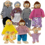 Kruzzel Set păpuși pentru căsuță de păpuși 19764 (19764) Casuta pentru copii