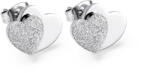 Troli Gyengéd acél szívfülbevaló VGE646 S