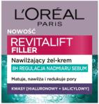 L'Oréal Revitalift Filler arckrém, hidratáló gélkrém, hialuronsavval és szalicilsavval, 50 ml