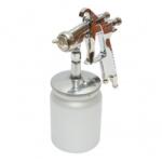 Breckner Pistol de vopsit cu aer comprimat 600ml, duza 2mm HVLP, debit 300ml/min, presiune max. 5 bar