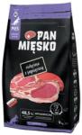 Pan Mięsko PAN MIĘSKO Borjúhús bárányhússal idősebb kutyák számára M 9 kg