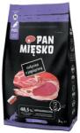 Pan Mięsko PAN MIĘSKO Borjúhús báránnyal idősebb kutyák számára, száraz táp (M) 3 kg