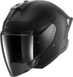 Shark Skwal Jet Cup Dark Shadow Mat Bukósisak+plexivel, Matt Fekete