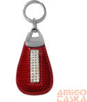  Bőr Kulcstartó Brelok-Cry-Sbr-3760 Red (BRELOK-CRY-SBR-37)