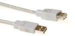 ACT SB2199 USB kábel USB 2.0 1 M USB A 0, 48 Gbit/s Elefántcsontszínű (SB2199)