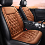  Fűthető üléshuzat 1db barna színű (571BR)