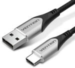 Vention CODHH USB kábel USB 2.0 2 M USB A USB C Alumínium, Fekete (CODHH)
