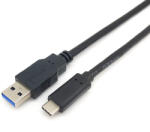 Equip 128344 USB kábel USB 3.2 Gen 1 (3.1 Gen 1) 2 M USB A USB C 5 Gbit/s Fekete (12834407101)
