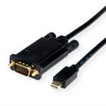 Roline 11.04. 5976 1, 5 M Mini DisplayPort VGA (D-Sub) Fekete (11.04.5976)