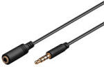 Goobay 3m 3.5mm audio kábel Fekete (62480)