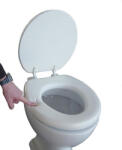 SUNDO Soft toilet seat with a flap (15750)