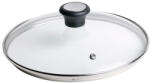 Tefal 28097612 lábas és serpenyő fedő Kör Fekete, Rozsdamentes acél, Átlátszó (28097612)