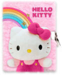 Kids Licensing Hello Kitty Rainbow 3D plüss A5 lakatos napló EWA50140HK (EWA50140HK)