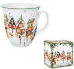 Duo Gift Karácsonyi porcelán bögre 650ml - Christmas Village