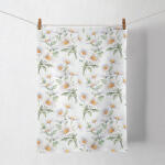 Ambiente Beautiful daisies white konyharuha 50x70cm