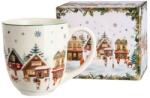 Duo Gift Karácsonyi porcelán bögre 1000ml Christmas Village
